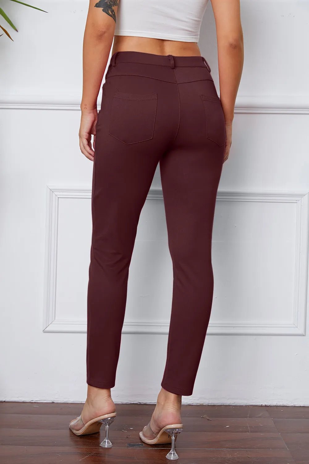StretchyStitch Pants by Basic Bae - Seedandsoulful