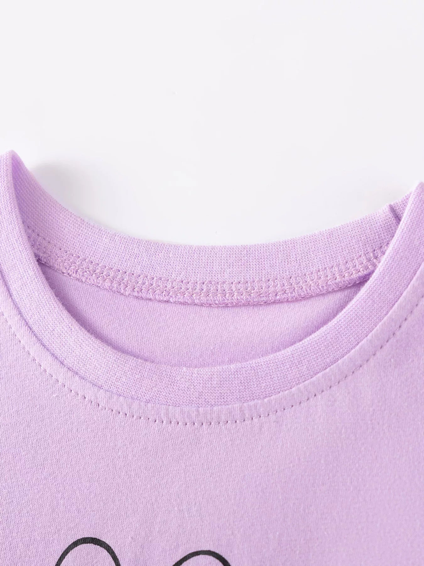 Children's Heart Print Tee and Shorts Casual Set - Seedandsoulful