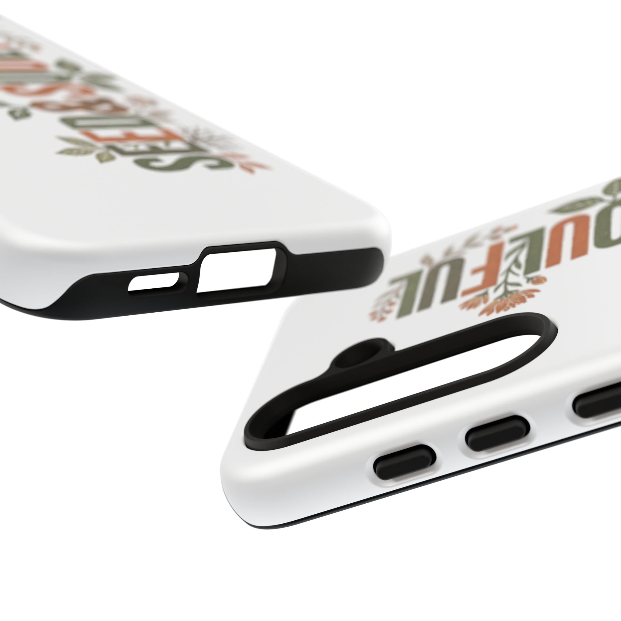 Seed & Soul Tough Phone Case – Floral Botanical Protective Cover - Seedandsoulful