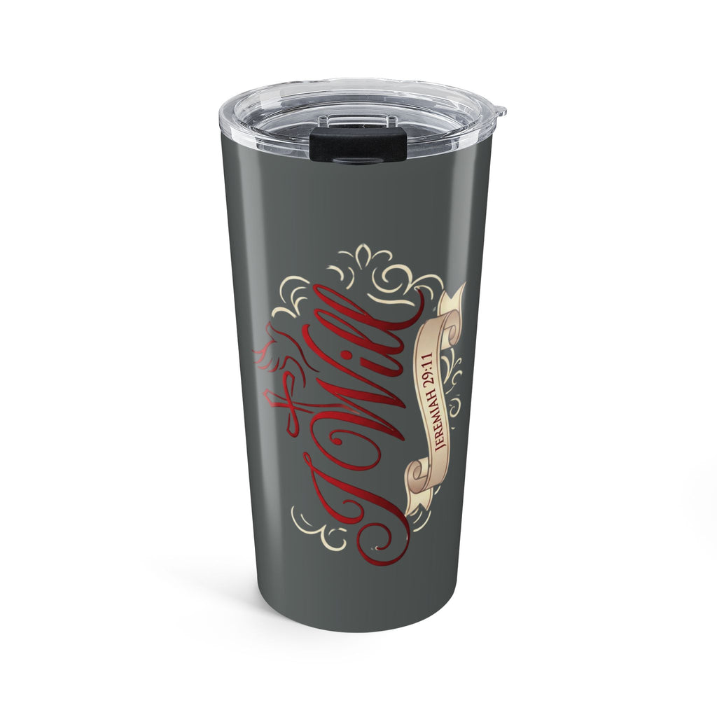 20oz Inspirational Tumbler - Vintage Script 'Remember' Travel Cup - Seedandsoulful