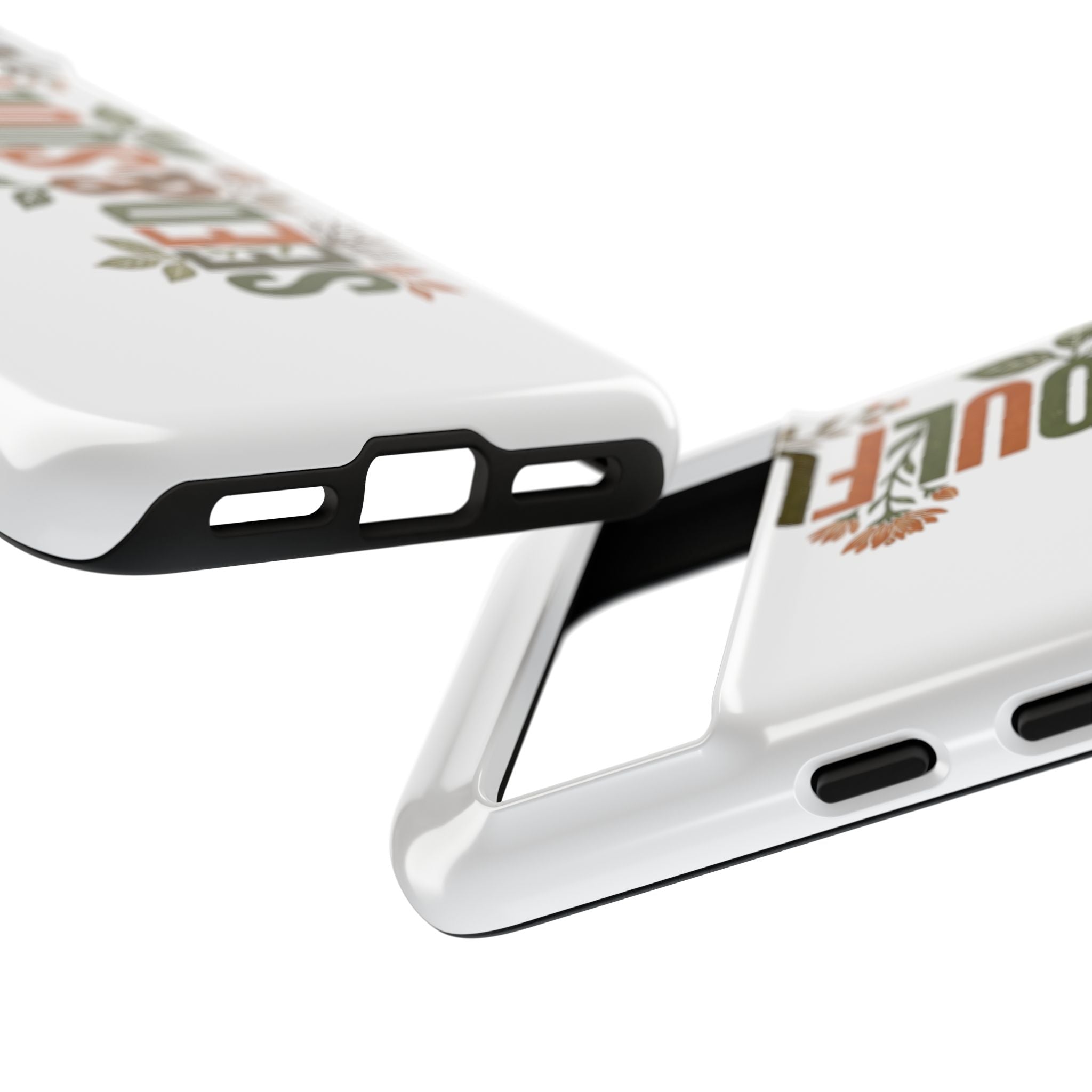 Seed & Soul Tough Phone Case – Floral Botanical Protective Cover - Seedandsoulful