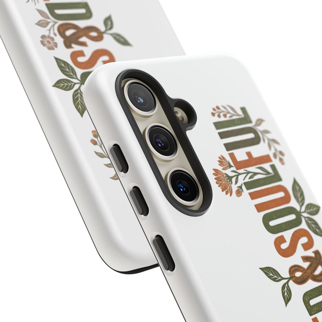 Seed & Soul Tough Phone Case – Floral Botanical Protective Cover - Seedandsoulful