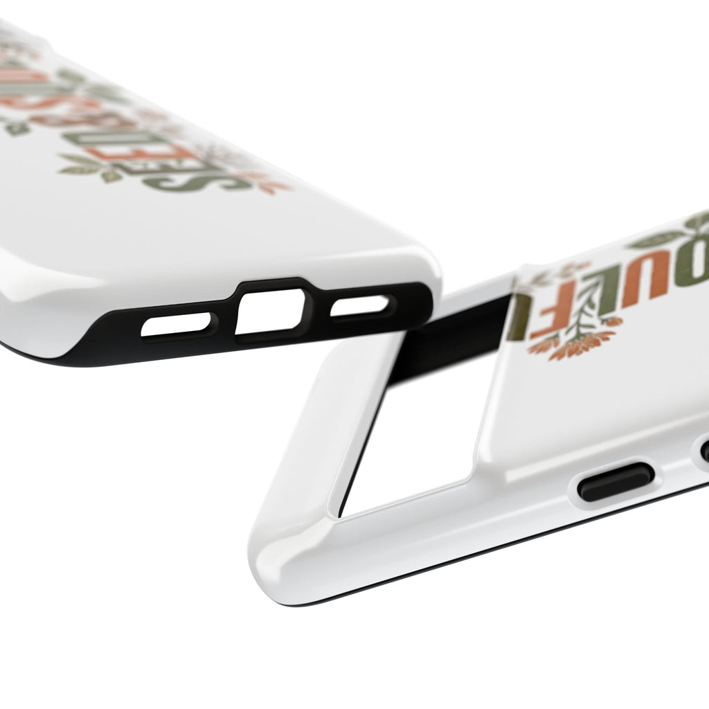 Seed & Soul Tough Phone Case – Floral Botanical Protective Cover - Seedandsoulful