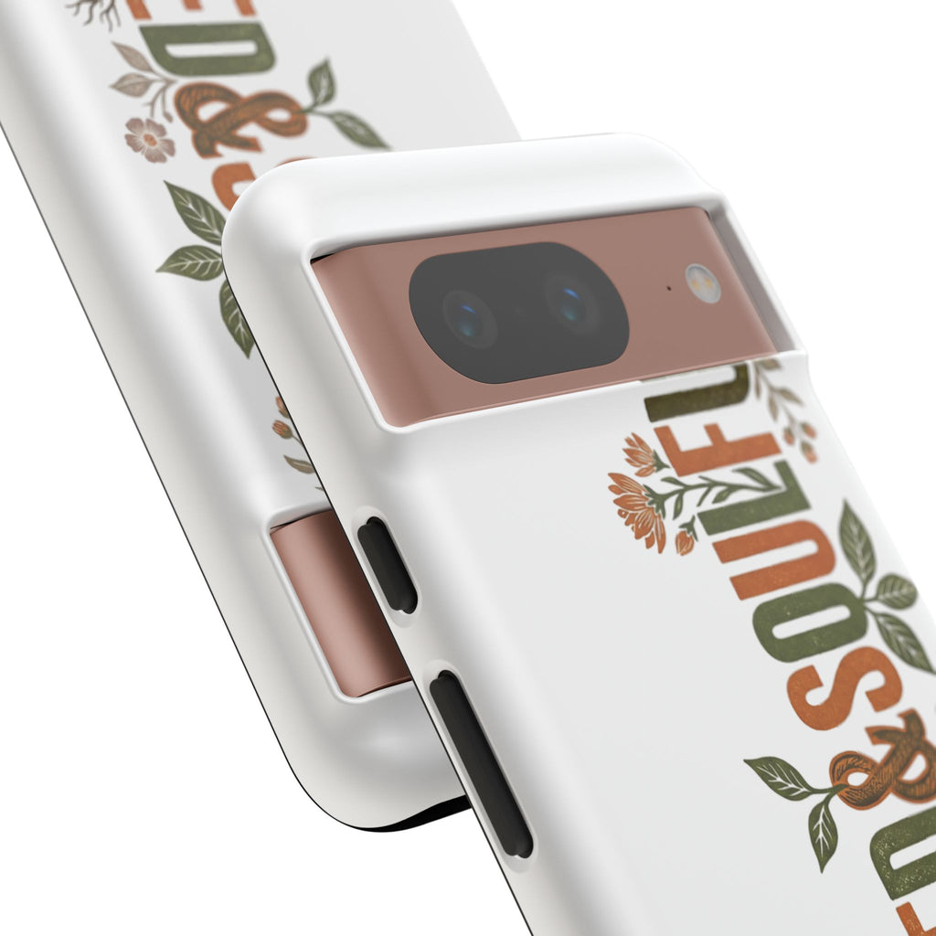 Seed & Soul Tough Phone Case – Floral Botanical Protective Cover - Seedandsoulful
