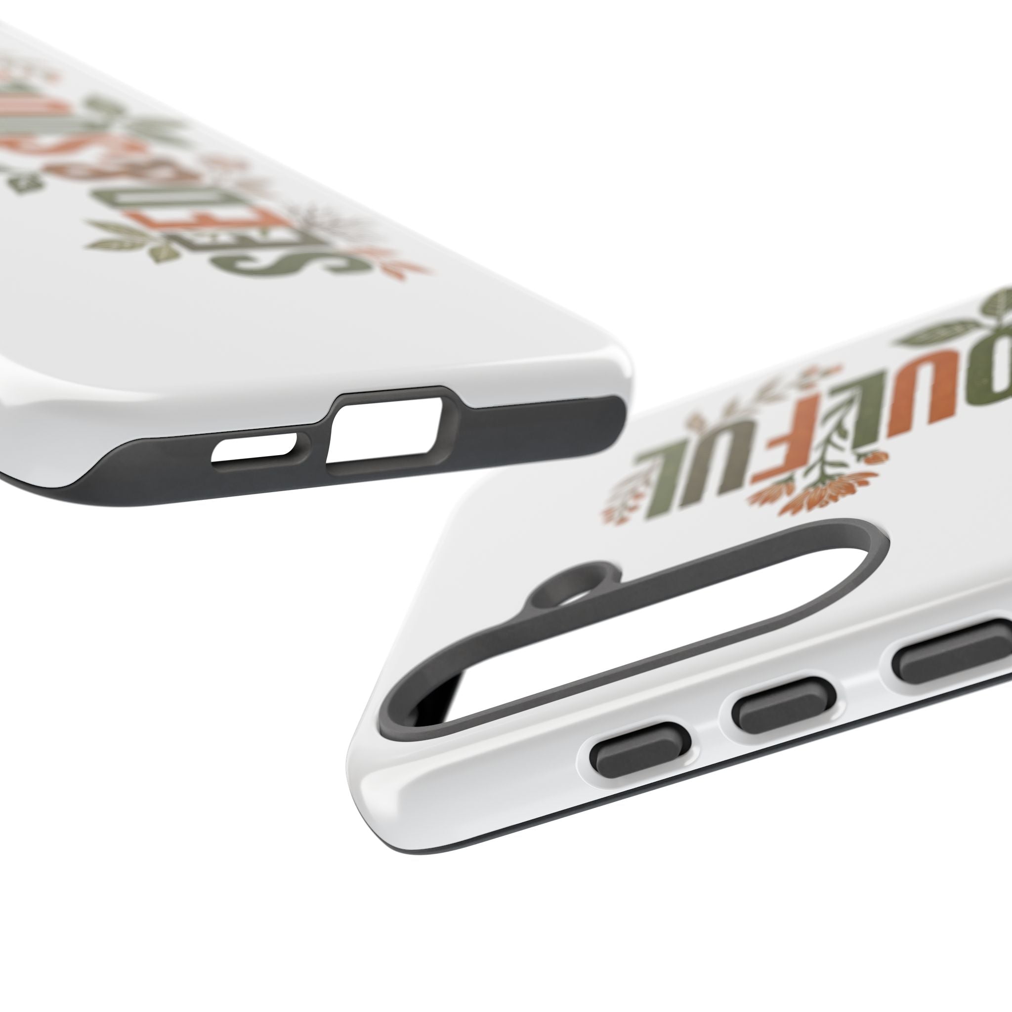 Seed & Soul Tough Phone Case – Floral Botanical Protective Cover - Seedandsoulful