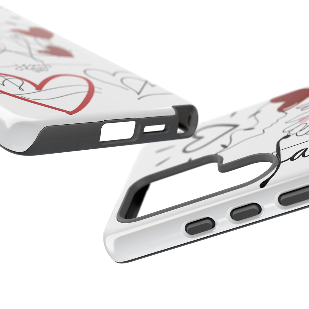 Faith Hearts iPhone Case | Seedandsoulful Protective Phone Cover - Seedandsoulful