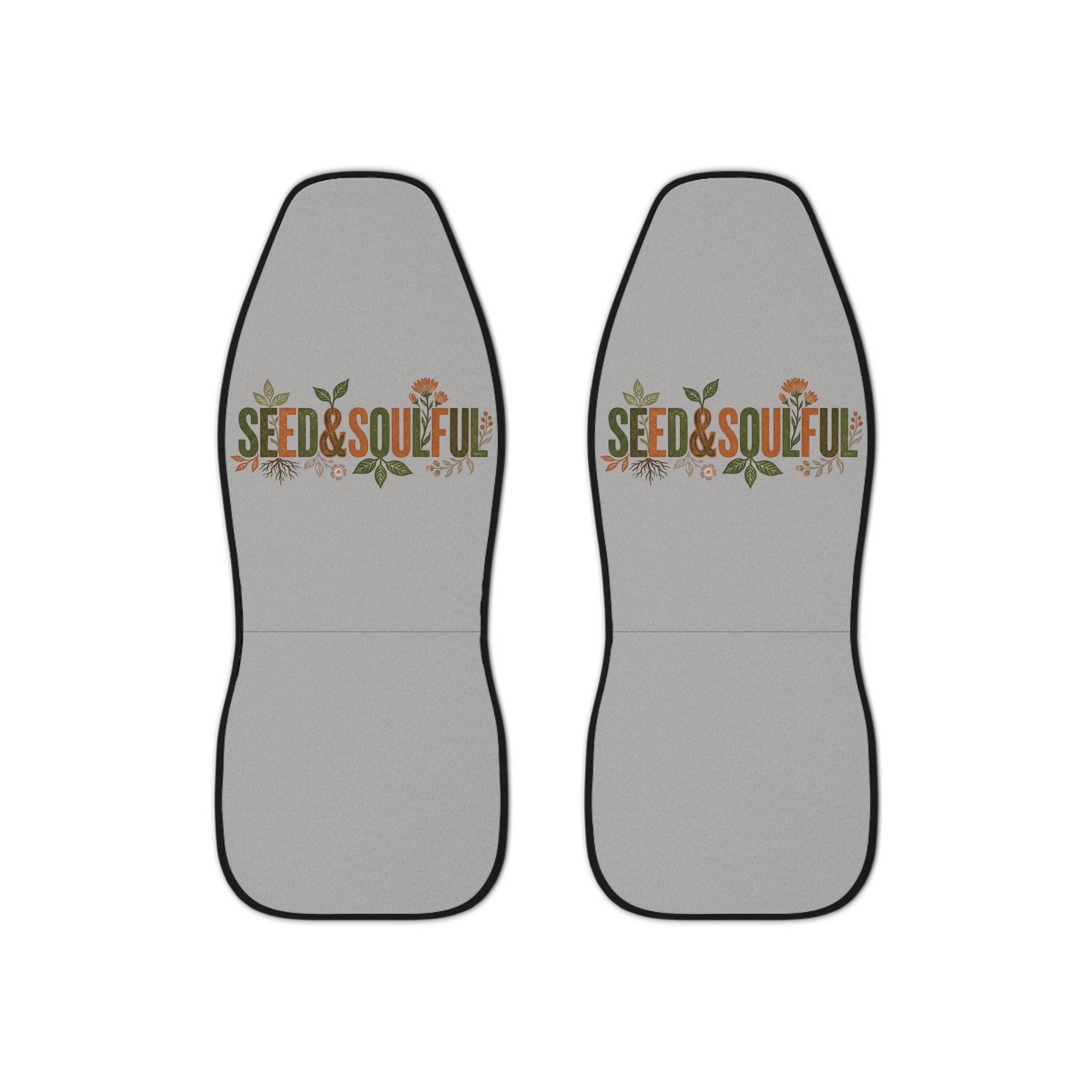 Car Seat Covers - Seed & Soulful Floral Logo Protector - Seedandsoulful