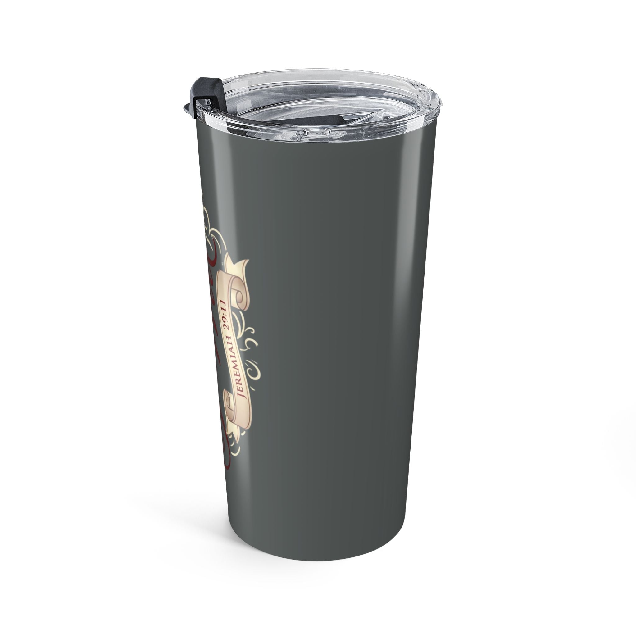 20oz Inspirational Tumbler - Vintage Script 'Remember' Travel Cup - Seedandsoulful