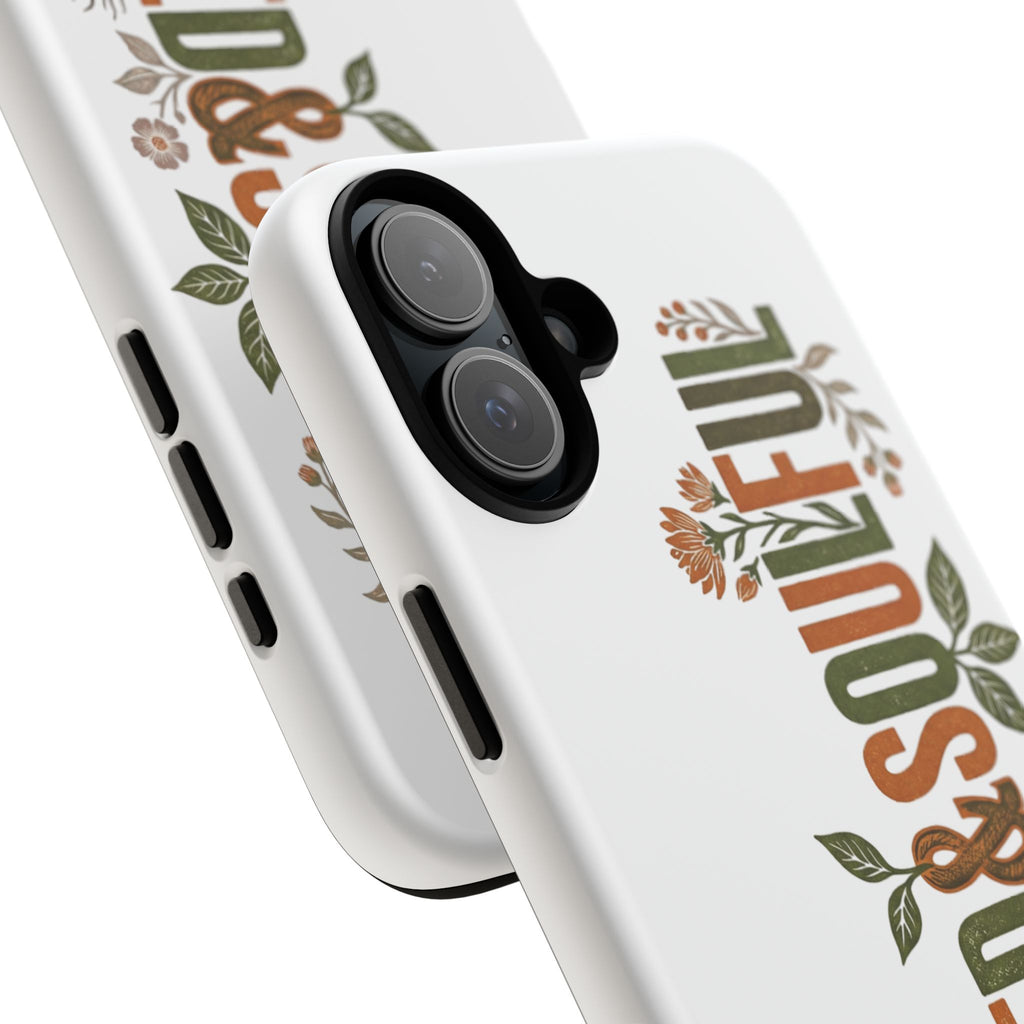 Seed & Soul Tough Phone Case – Floral Botanical Protective Cover - Seedandsoulful