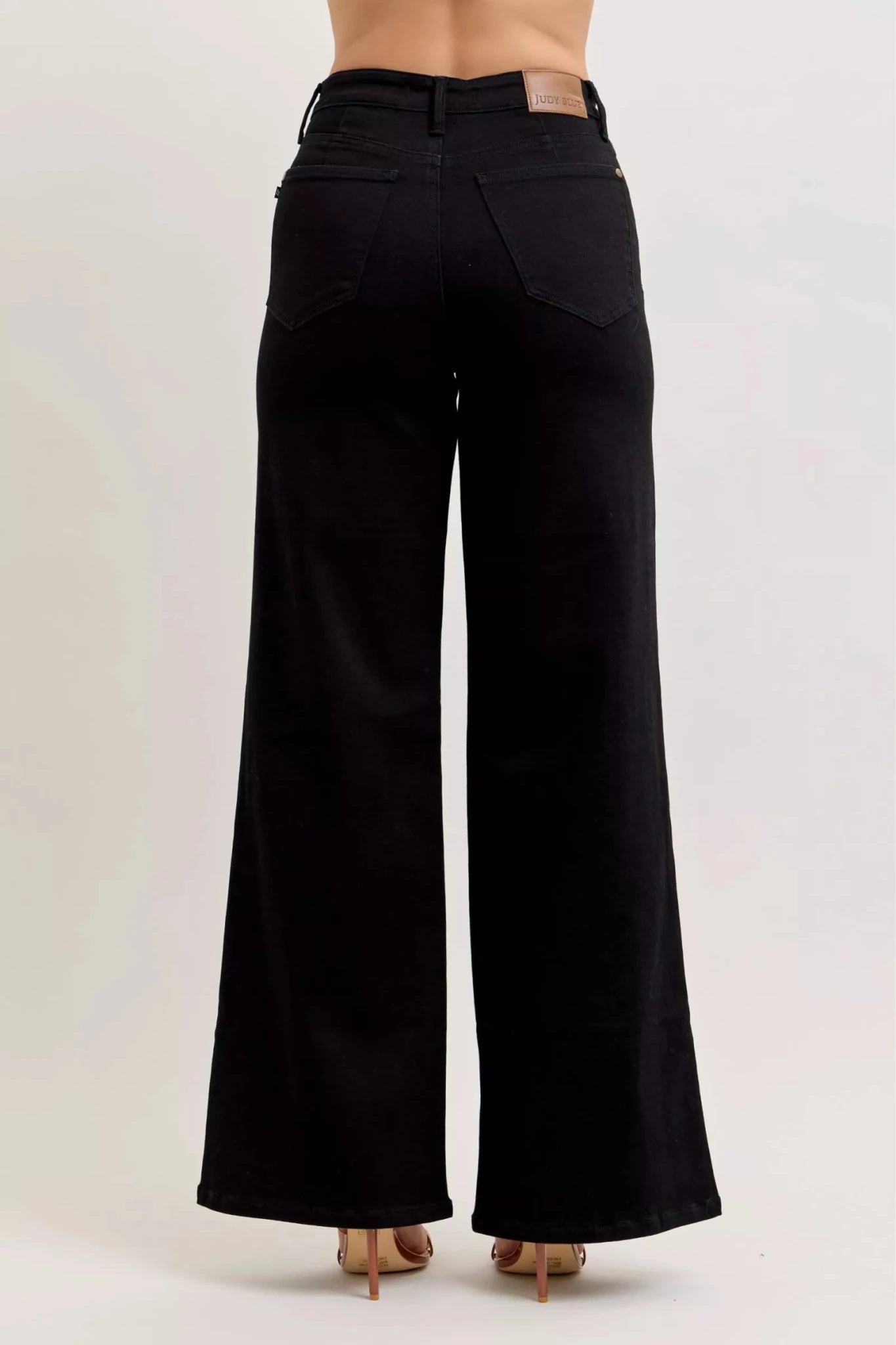 Judy Blue High - Waisted Wide Leg Jeans - Seedandsoulful