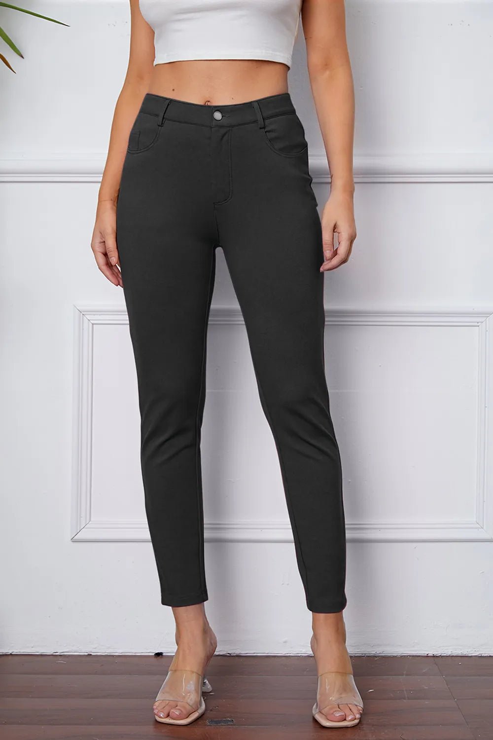 StretchyStitch Pants by Basic Bae - Seedandsoulful