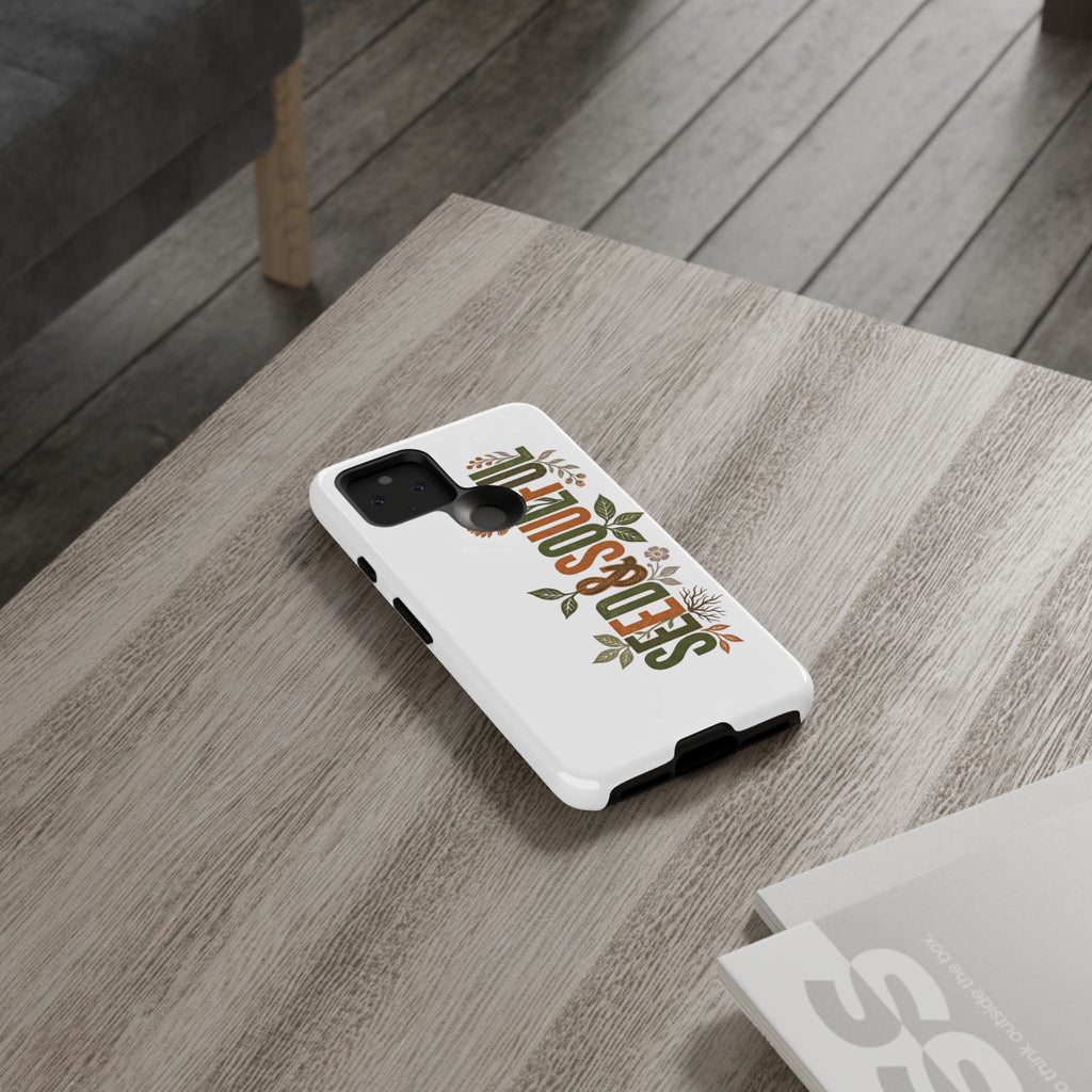 Seed & Soul Tough Phone Case – Floral Botanical Protective Cover - Seedandsoulful