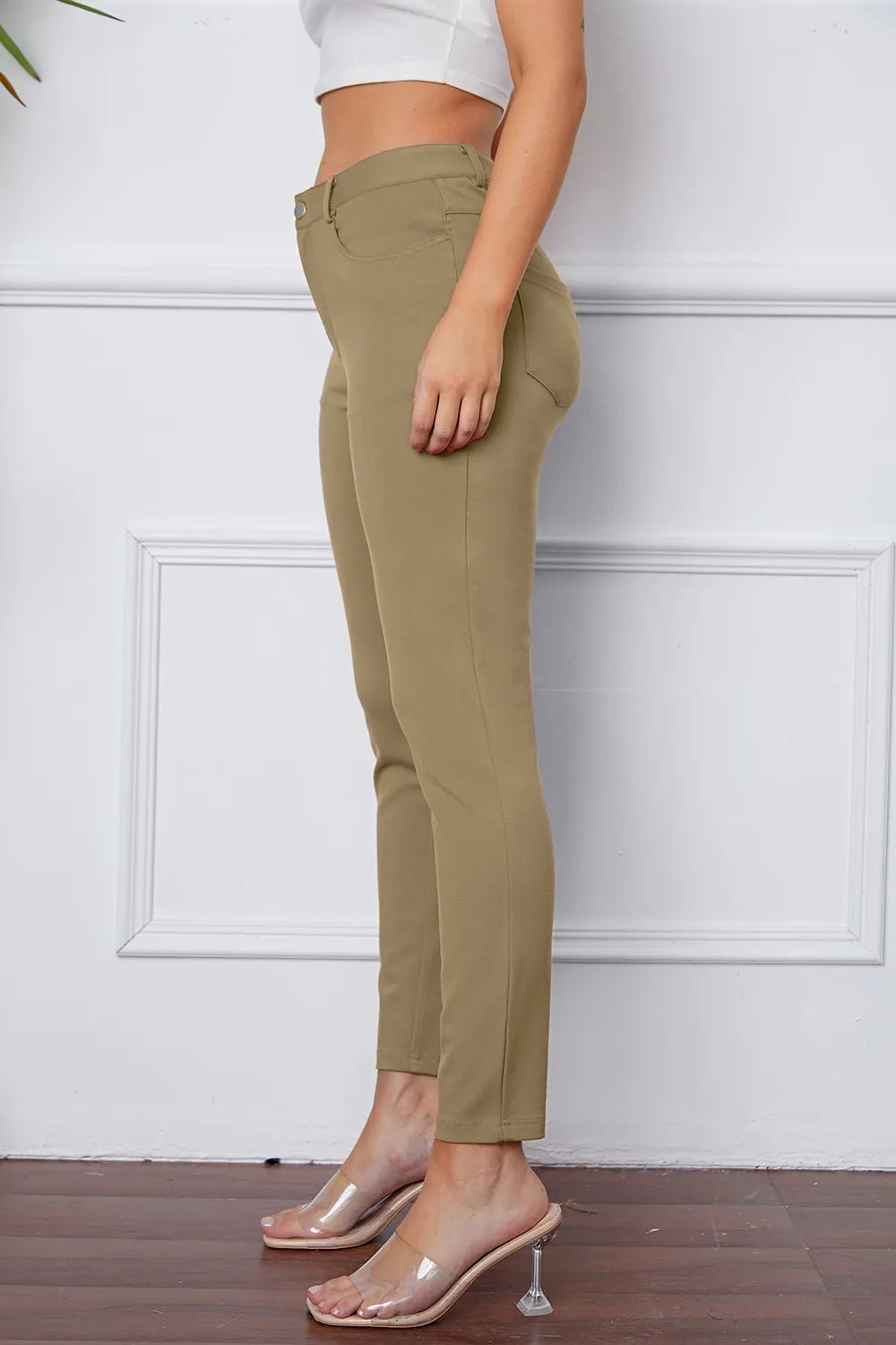 StretchyStitch Pants by Basic Bae - Seedandsoulful