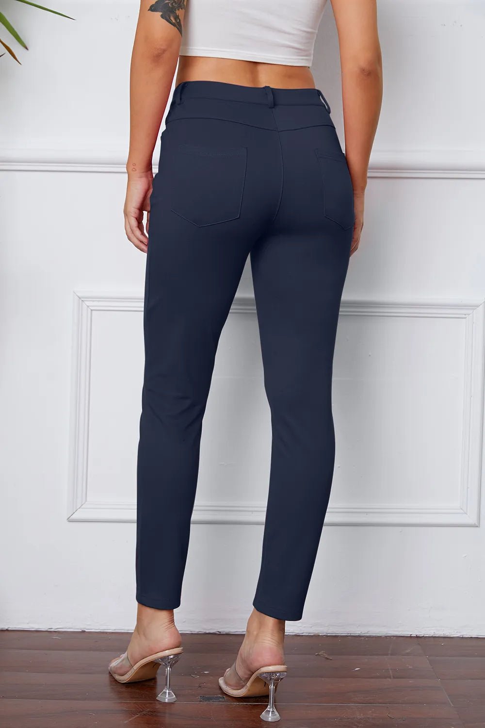 StretchyStitch Pants by Basic Bae - Seedandsoulful