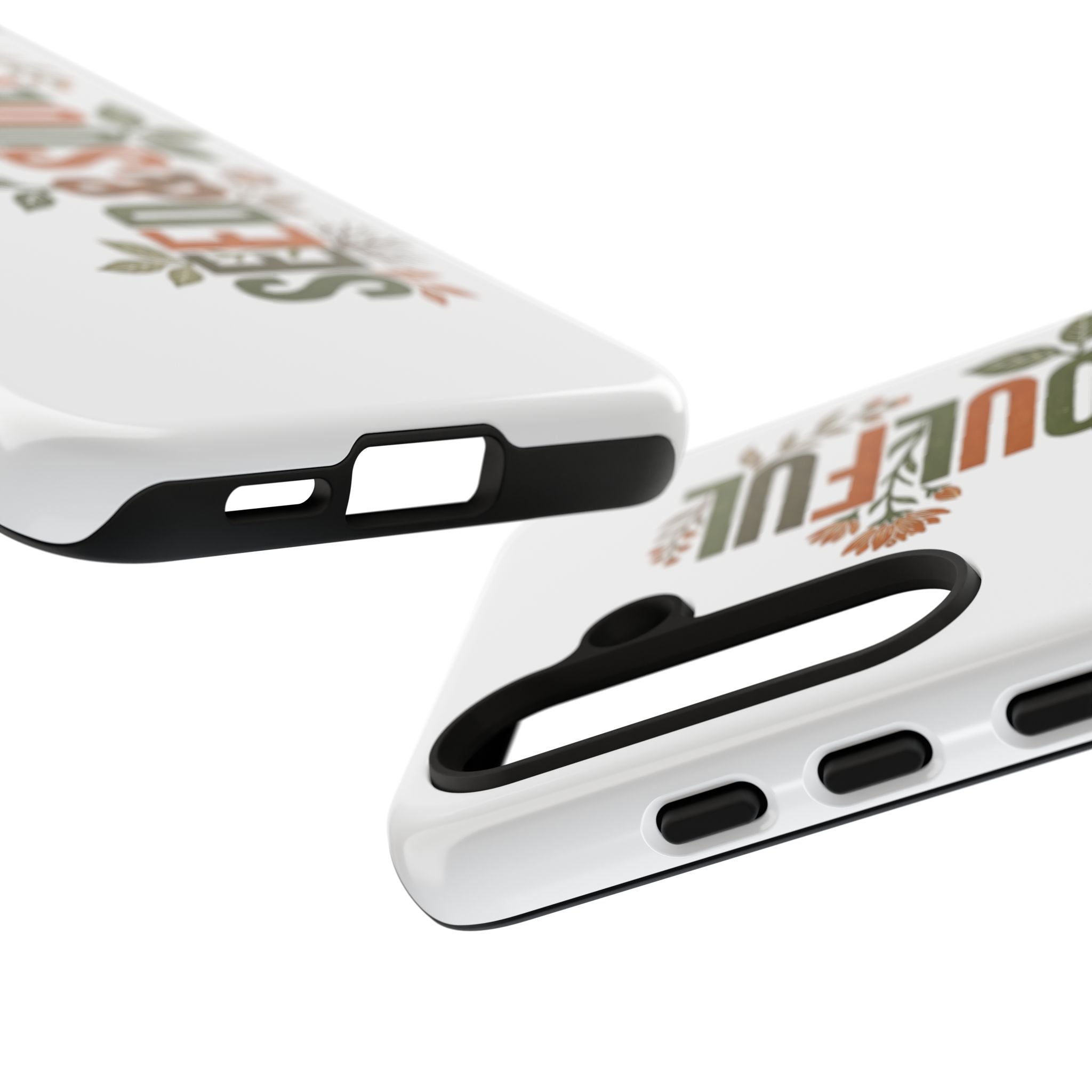 Seed & Soul Tough Phone Case – Floral Botanical Protective Cover - Seedandsoulful