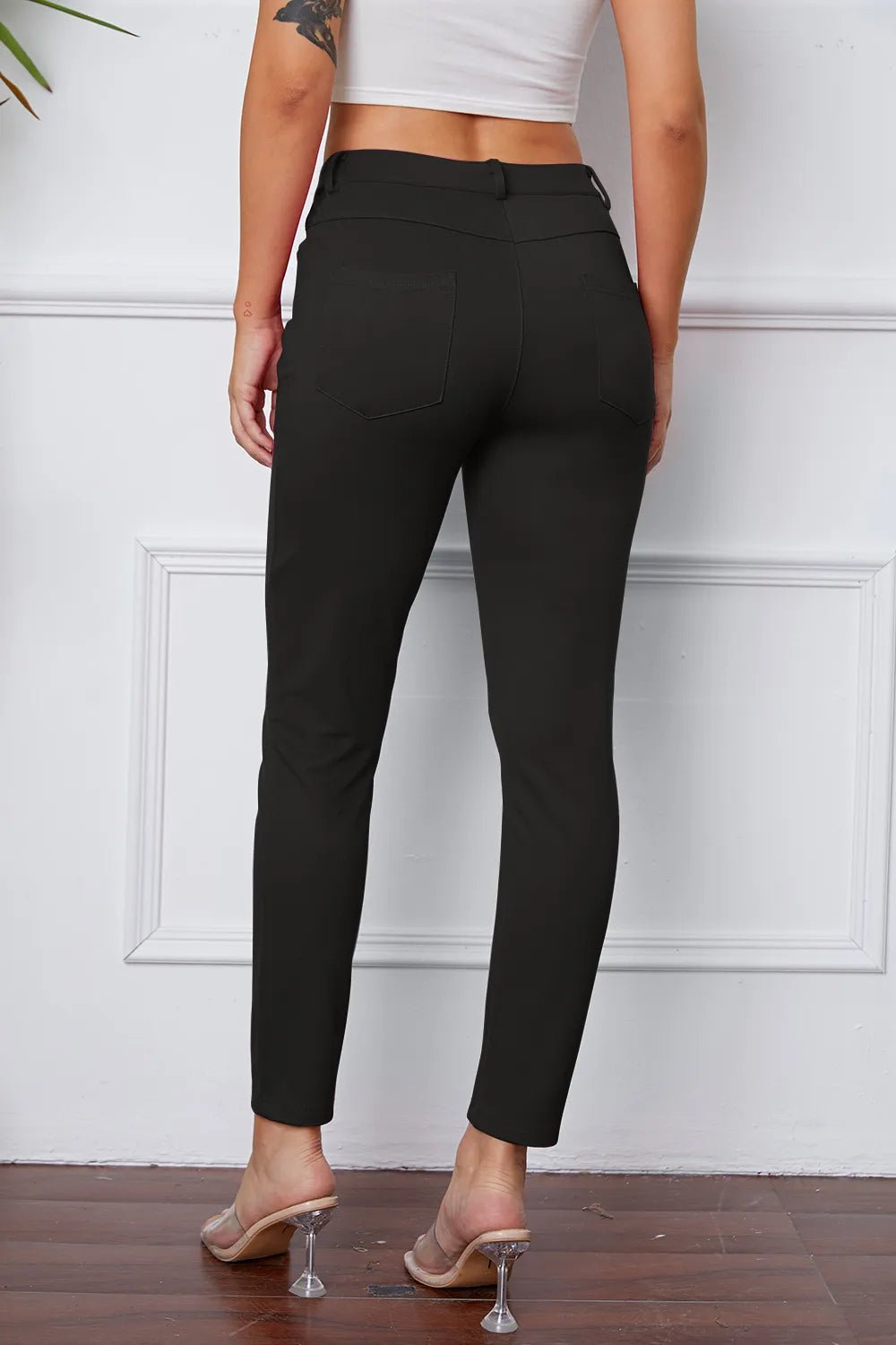 StretchyStitch Pants by Basic Bae - Seedandsoulful