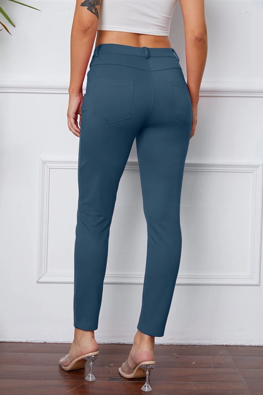 StretchyStitch Pants by Basic Bae - Seedandsoulful