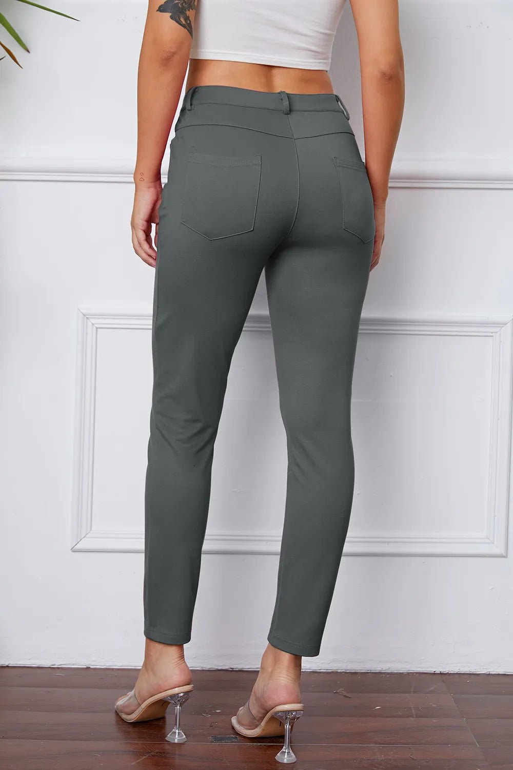 StretchyStitch Pants by Basic Bae - Seedandsoulful