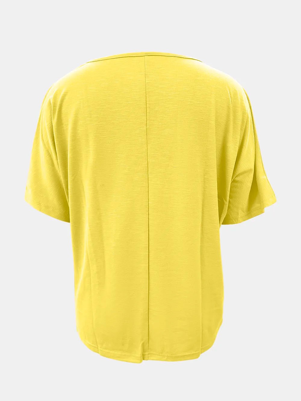 Full Size Scoop Neck Short Sleeve T-Shirt - Seedandsoulful