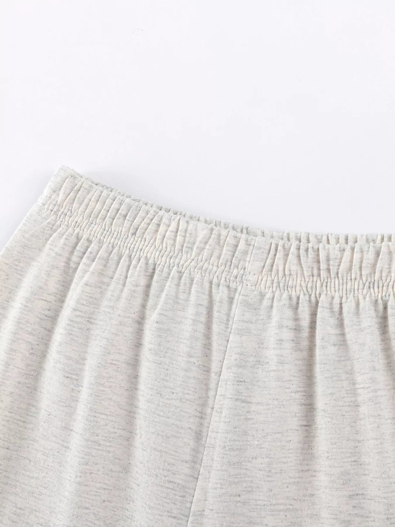 Children's Bunny Round Neck Top and Shorts Set - Seedandsoulful