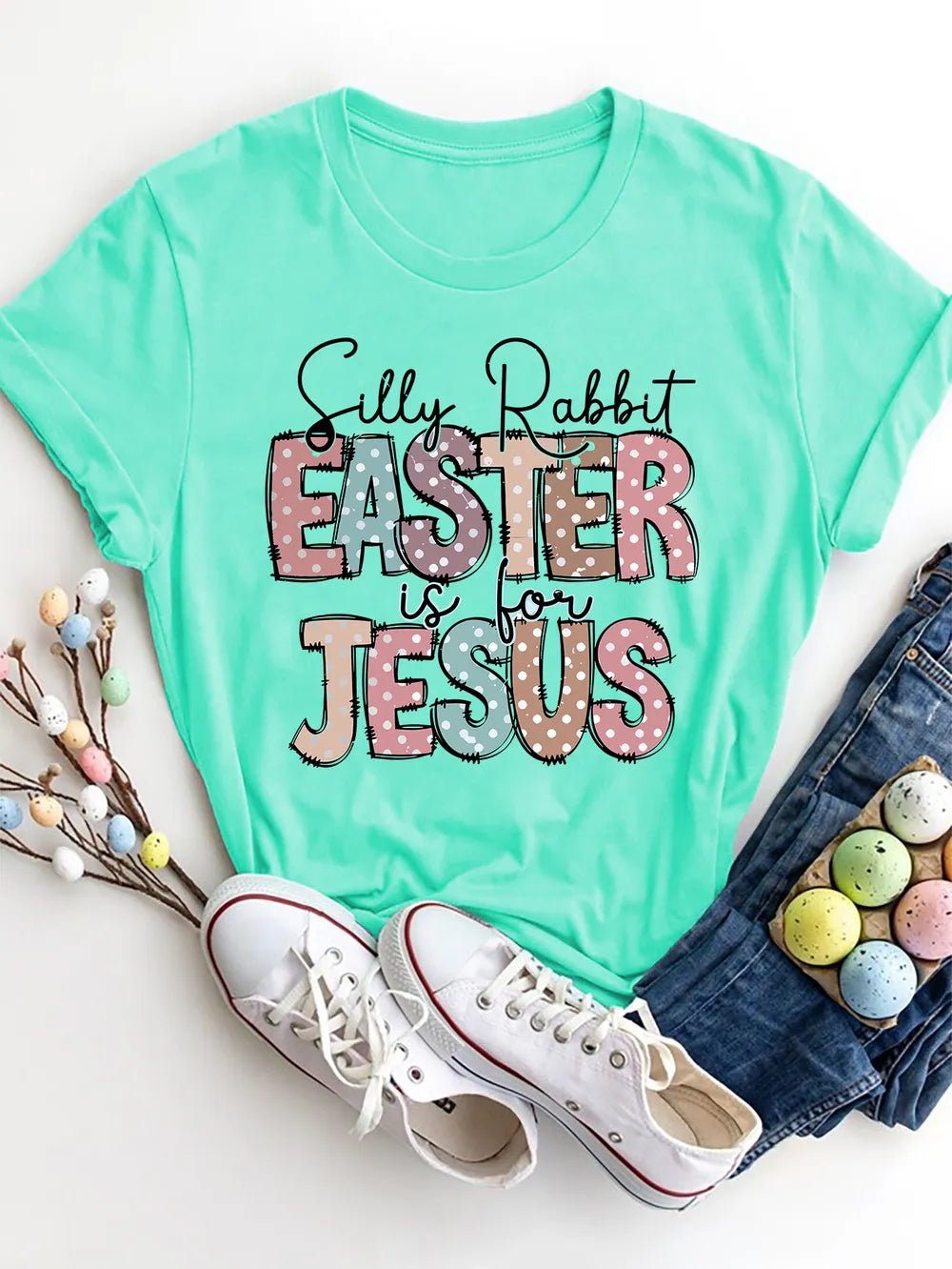 Letter Graphic Round Neck Short Sleeve T-Shirt - Seedandsoulful