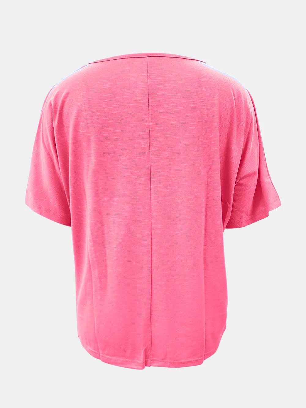 Full Size Scoop Neck Short Sleeve T-Shirt - Seedandsoulful