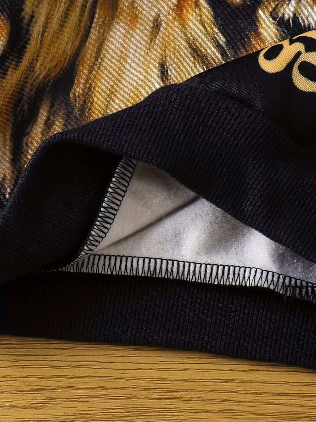 Children's Lion King Print Hoodie and Pants Set - Seedandsoulful