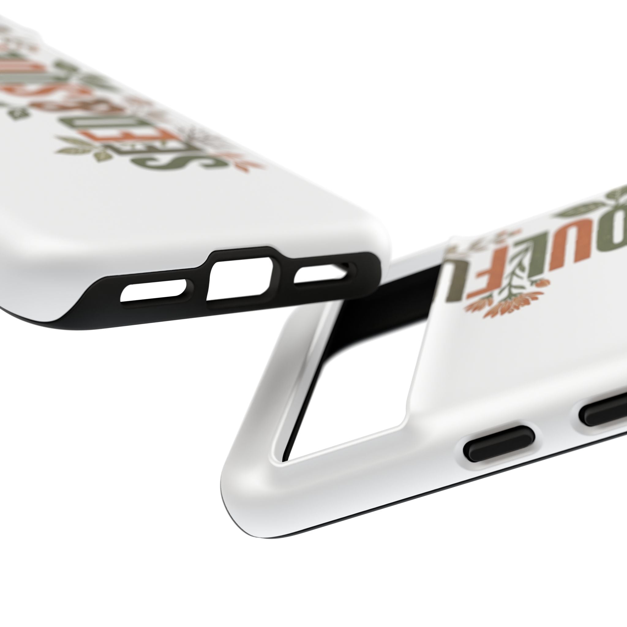 Seed & Soul Tough Phone Case – Floral Botanical Protective Cover - Seedandsoulful