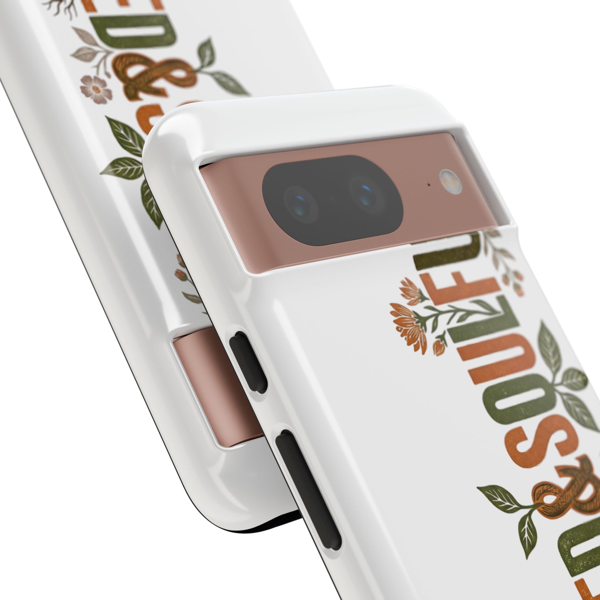 Seed & Soul Tough Phone Case – Floral Botanical Protective Cover - Seedandsoulful