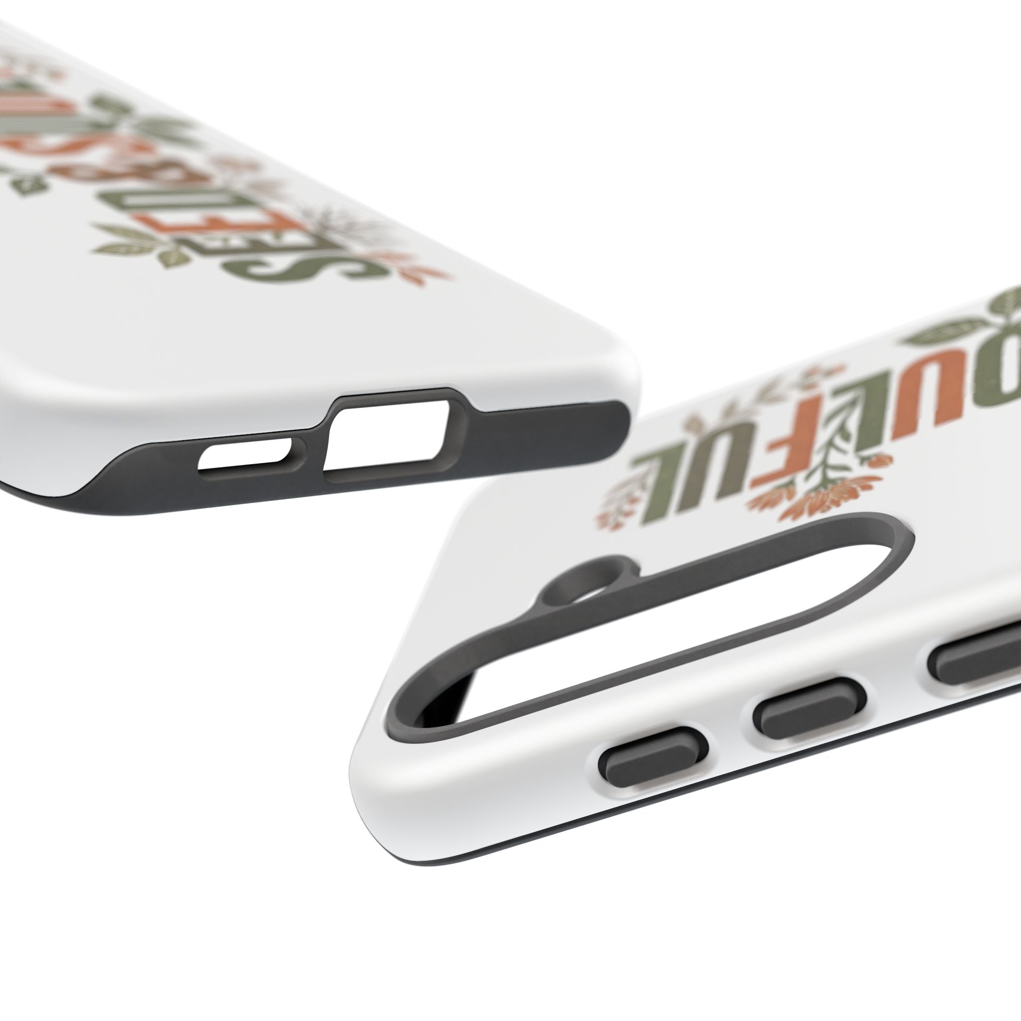 Seed & Soul Tough Phone Case – Floral Botanical Protective Cover - Seedandsoulful