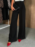 High Waist Wide Leg Pants - Seedandsoulful