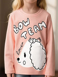 Children's Cute Dog Long Sleeve T-Shirt - Seedandsoulful