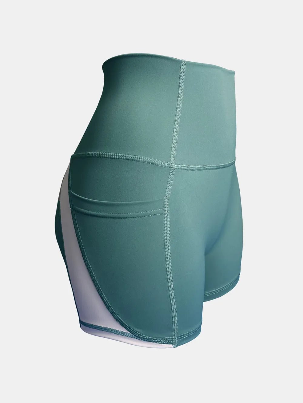 High Waist Active Shorts - Seedandsoulful