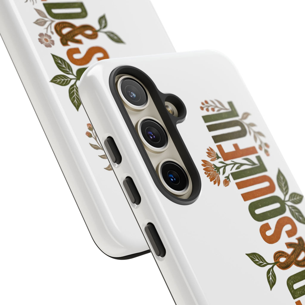 Seed & Soul Tough Phone Case – Floral Botanical Protective Cover - Seedandsoulful