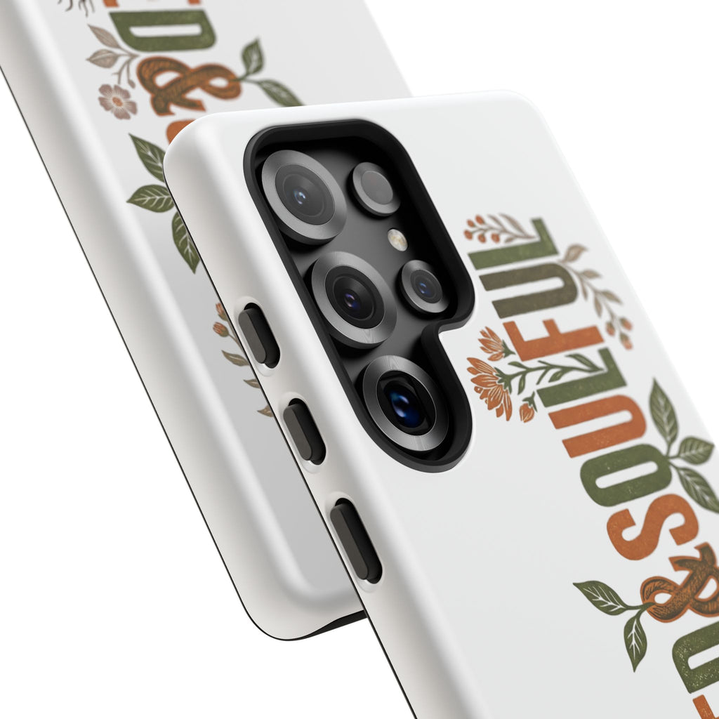 Seed & Soul Tough Phone Case – Floral Botanical Protective Cover - Seedandsoulful