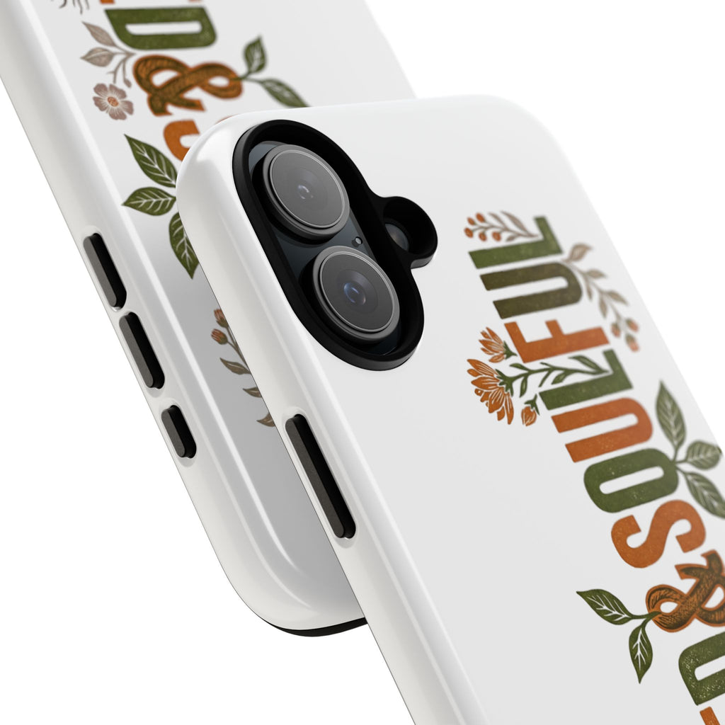 Seed & Soul Tough Phone Case – Floral Botanical Protective Cover - Seedandsoulful