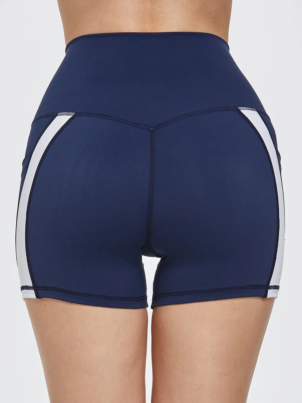 High Waist Active Shorts - Seedandsoulful