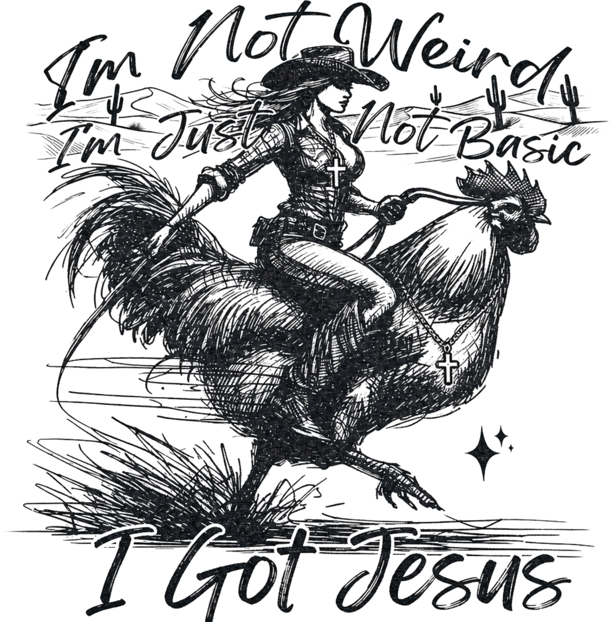 I'm Not Wired, I Got Jesus Duck Camo Hoodie