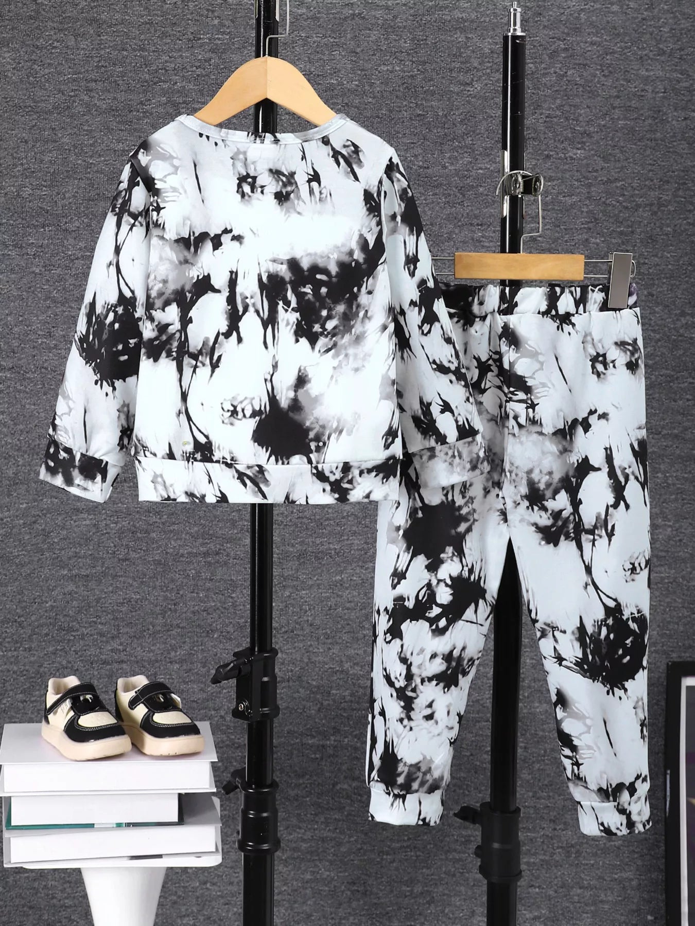 Children's Cheetah Tie - Dye Top and Pants Set - Seedandsoulful