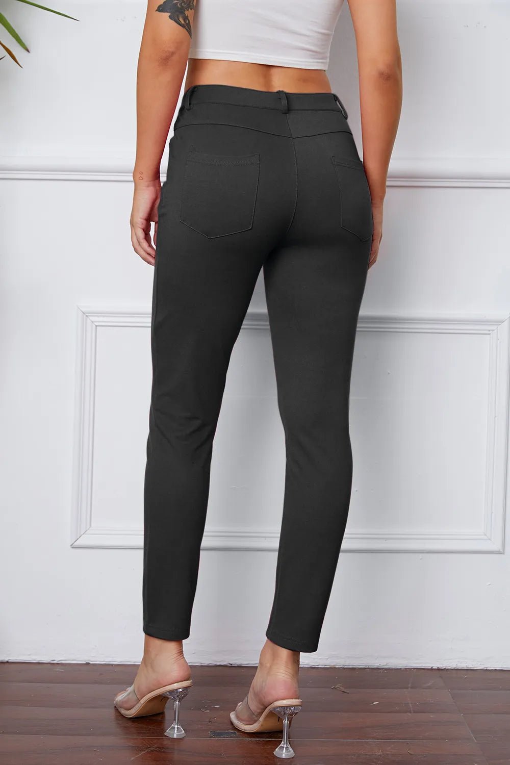 StretchyStitch Pants by Basic Bae - Seedandsoulful
