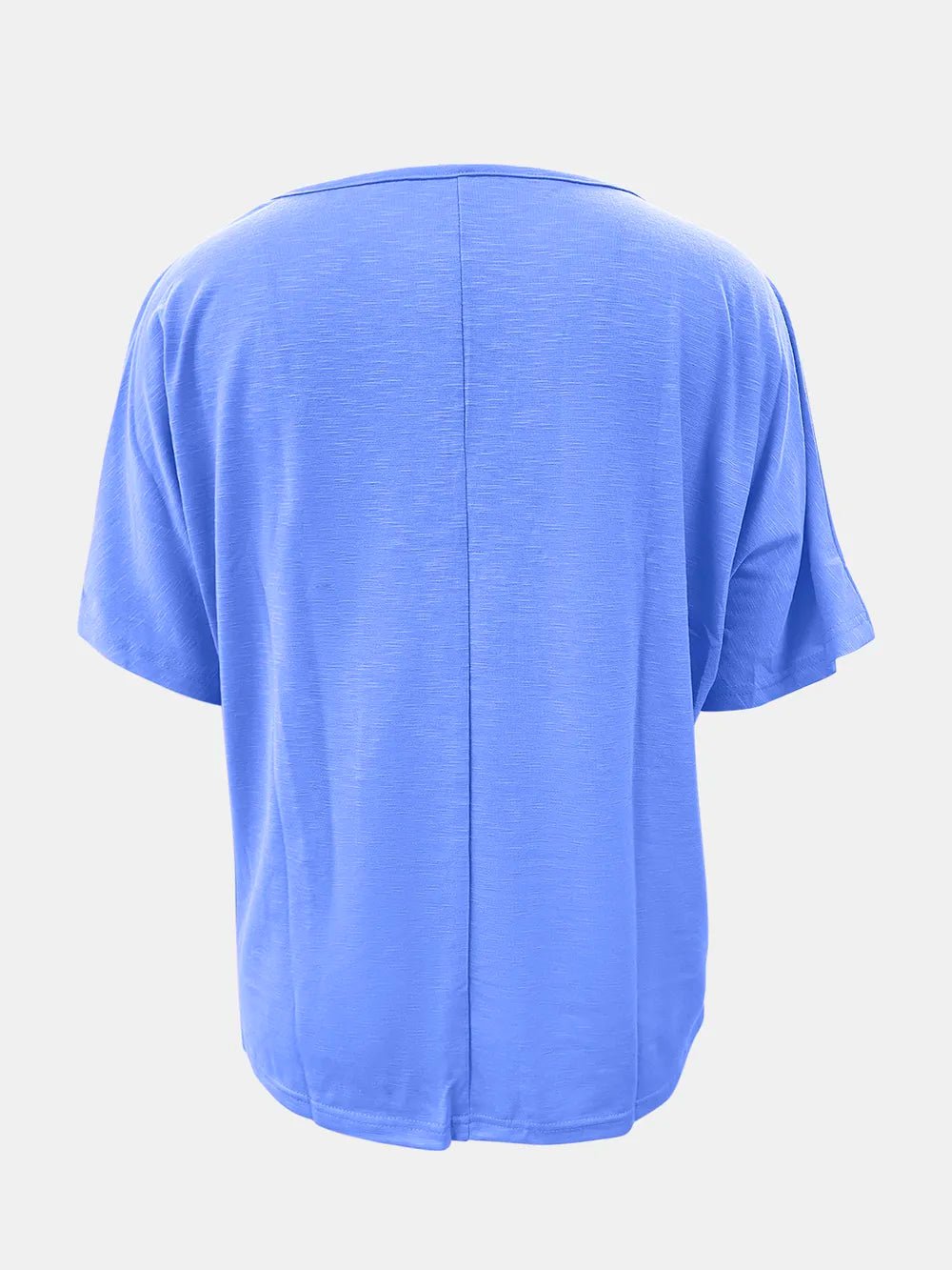 Full Size Scoop Neck Short Sleeve T-Shirt - Seedandsoulful