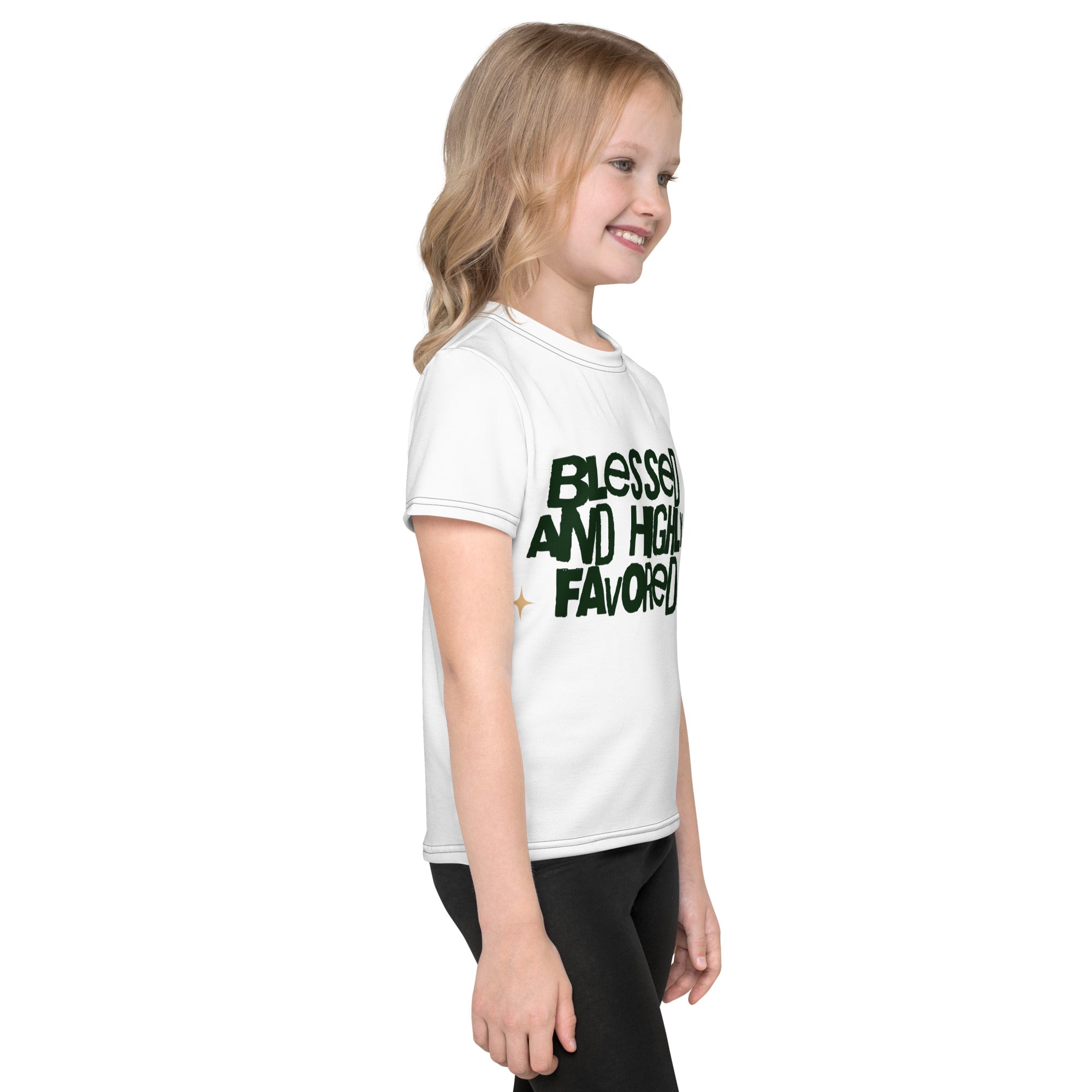 Kids Faith Crew Neck T-Shirt | Seedandsoulful Christian Tee for Children - Seedandsoulful