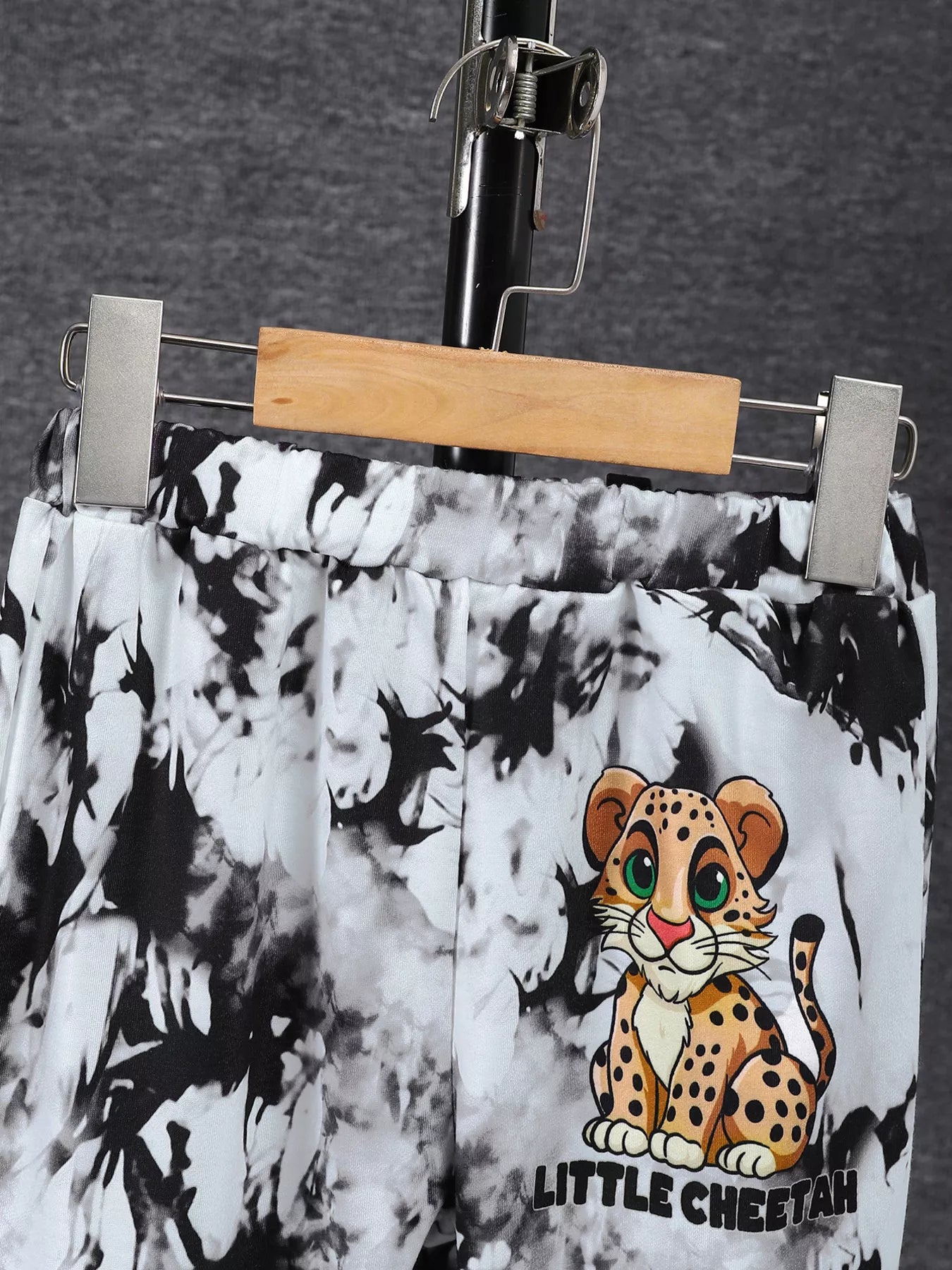 Children's Cheetah Tie - Dye Top and Pants Set - Seedandsoulful
