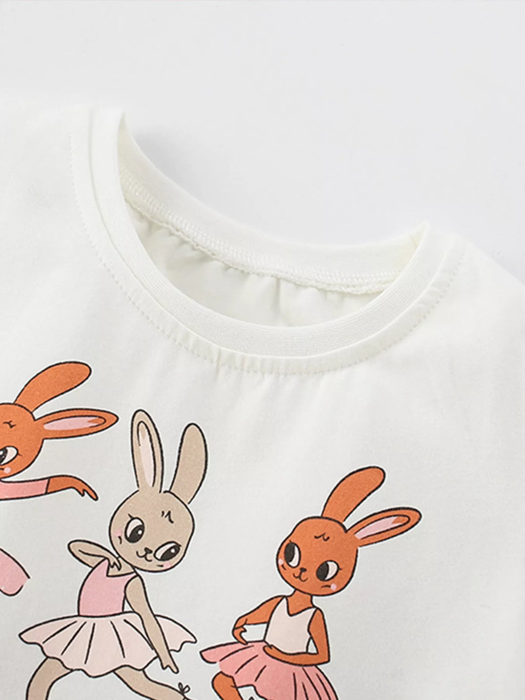 Children's Bunny Graphic Tulle Dress - Seedandsoulful