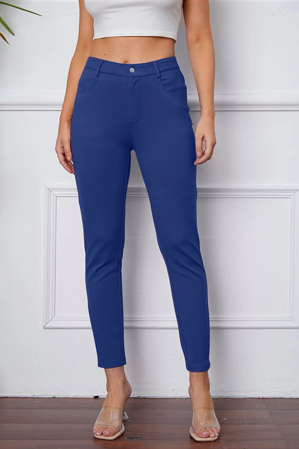 StretchyStitch Pants by Basic Bae - Seedandsoulful