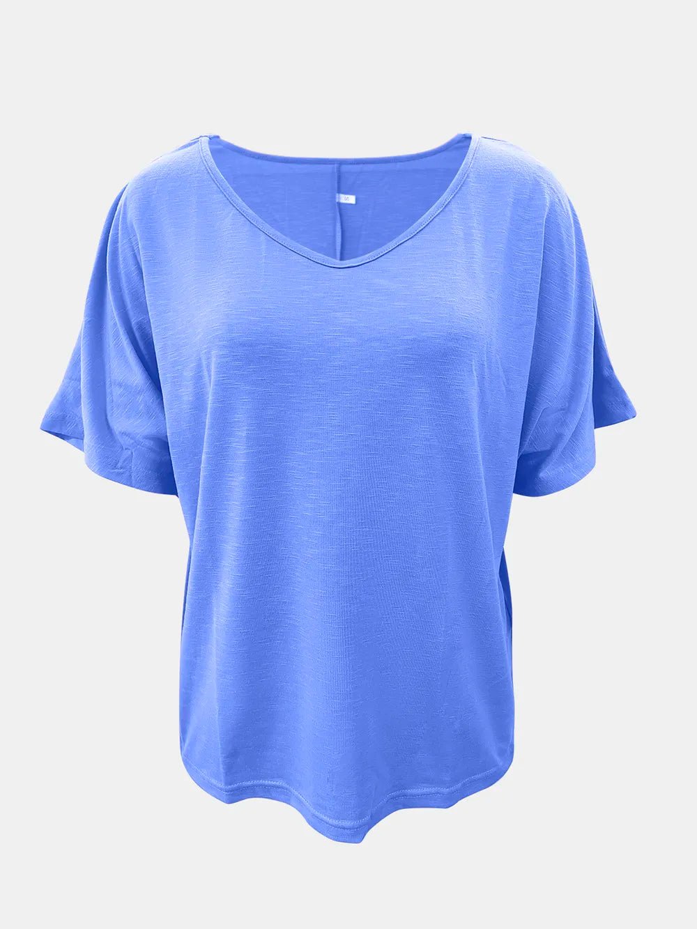 Full Size Scoop Neck Short Sleeve T-Shirt - Seedandsoulful