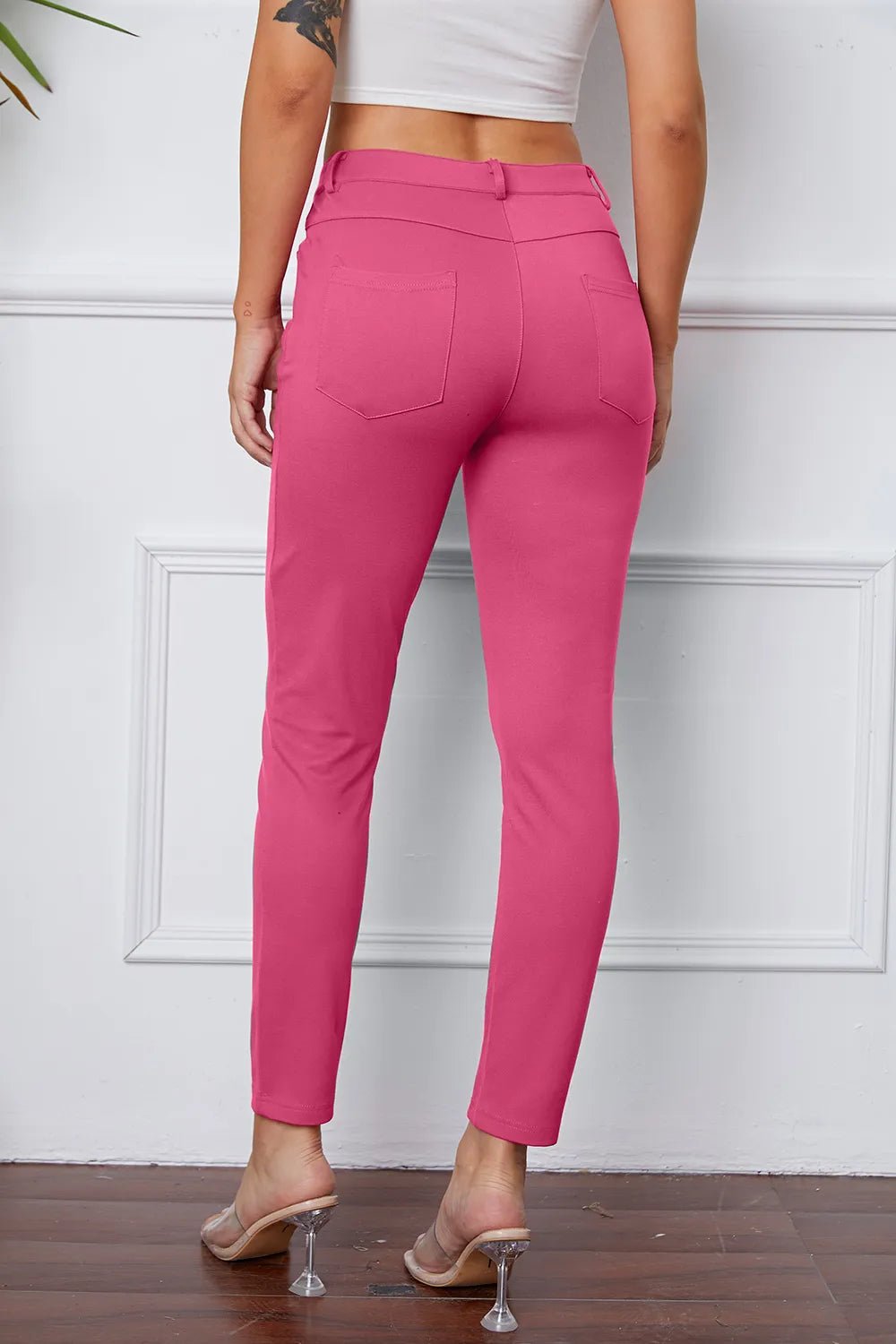 StretchyStitch Pants by Basic Bae - Seedandsoulful