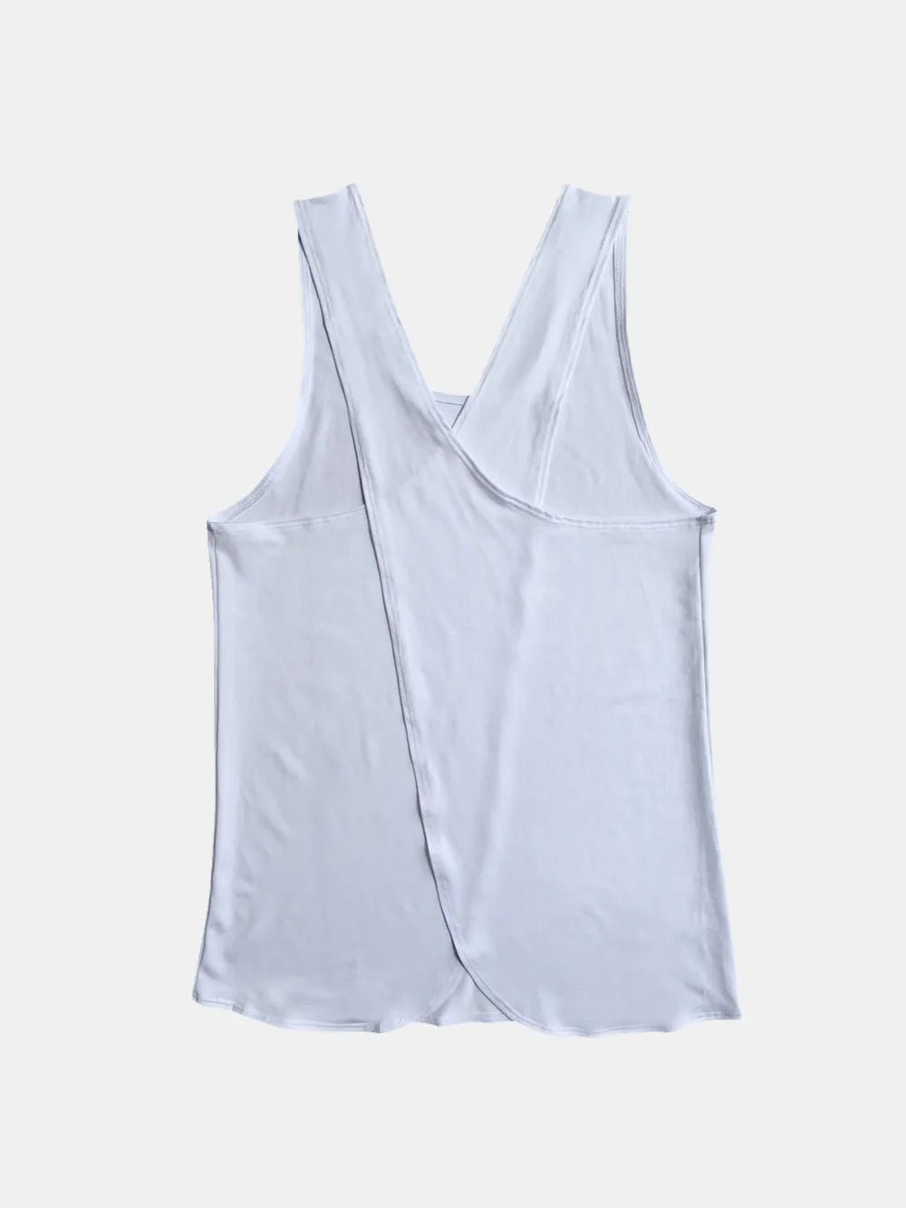 Crisscross Scoop Neck Active Tank - Seedandsoulful