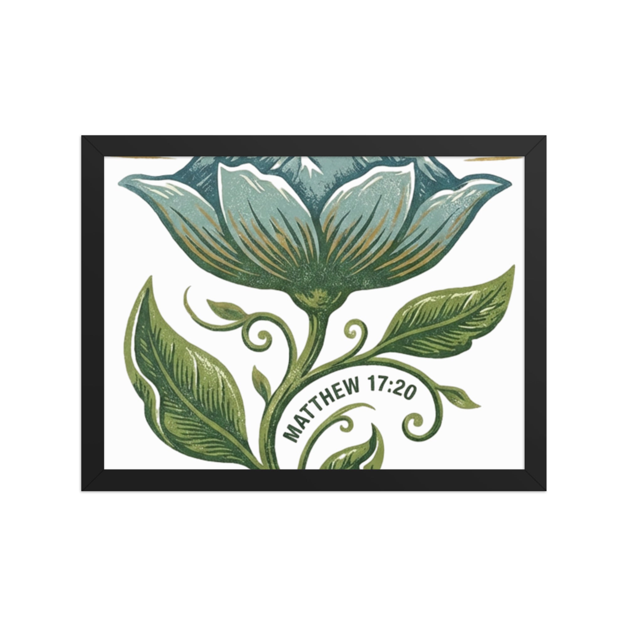 Framed poster - Seedandsoulful