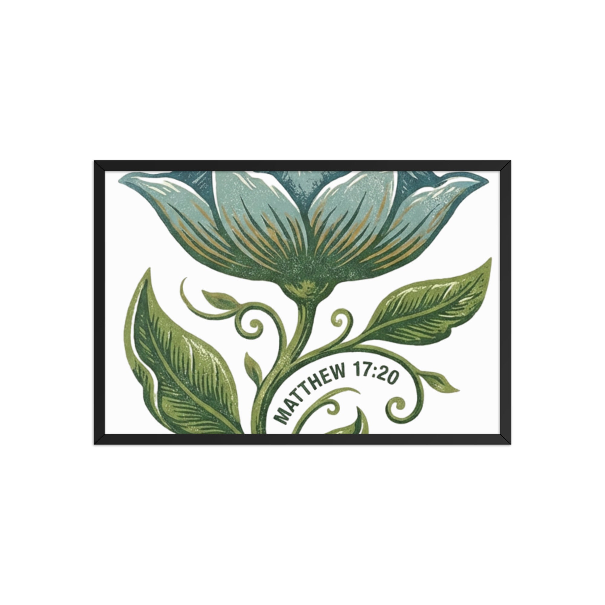 Framed poster - Seedandsoulful